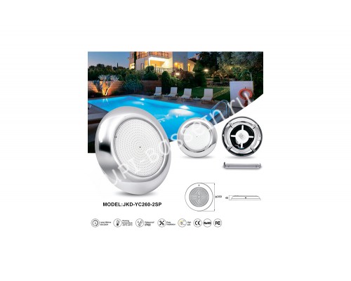 Прожектор накладной из нерж. стали (35Вт/12В) LED Cold white Tadpole JKD-YC260-2SP