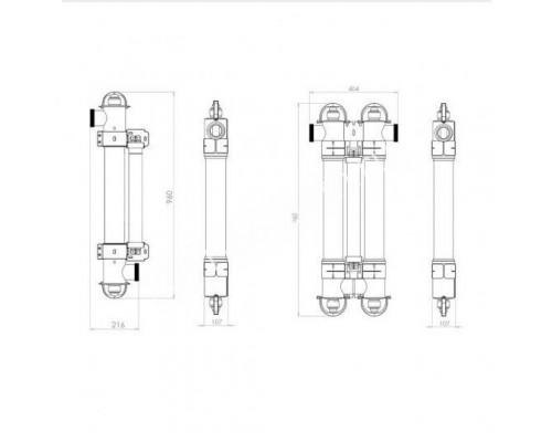 Ультрафиолетовая установка Elecro Steriliser UV-C для бассейна с датчиком протока Ультрафиолетовая установка Elecro Steriliser UV-C для бассейна с датчиком протока