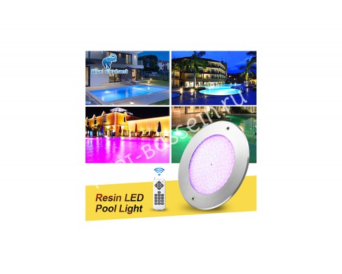 Прожектор  встраиваемый из нерж. стали (25Вт/12В) LED RGB с пультом Tadpole JKD-YC260-SP