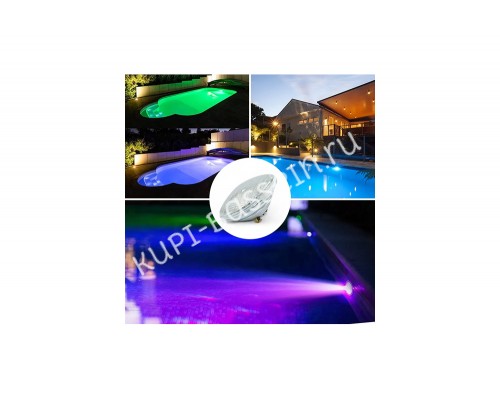 Лампа PAR56 (35Вт/12В) LED RGB с пультом Tadpole JKD-P56-TG