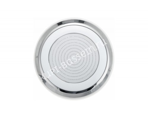 Прожектор накладной из нерж. стали рамка белая (18Вт/12В) LED Cold white Tadpole JKD-YC230-SWP