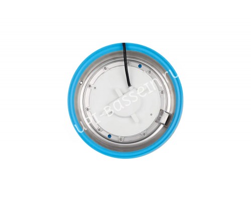 Прожектор накладной из нерж. стали рамка синяя (35Вт/12В) LED White WAKING HJ-WM-SS298