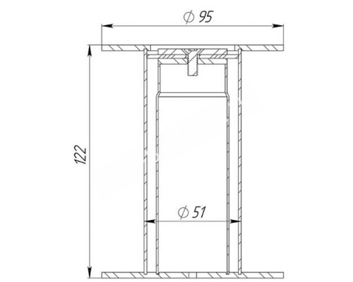 Анкер горизонтальный Aquaviva
