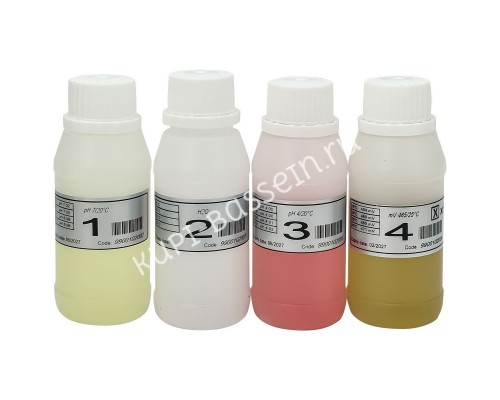 Буферный раствор AquaViva (4pH-7pH-Rx 465 mv) 50мл.