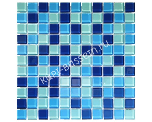 Мозаика стеклянная Aquaviva Сristall YF-810 для бассейна