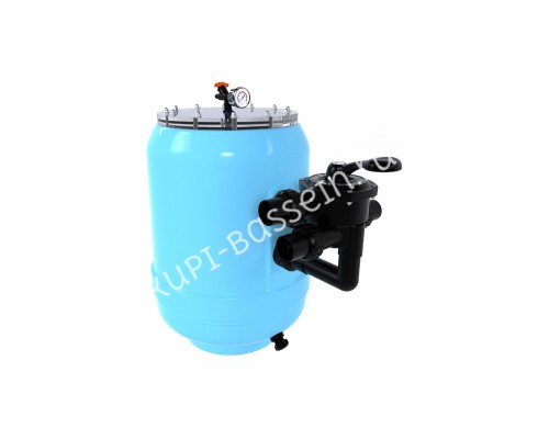 Фильтр д.500мм (бок. подсоед.) (с 6-ти поз. вентилем 1 1/2'') Emaux GAC500 9015704