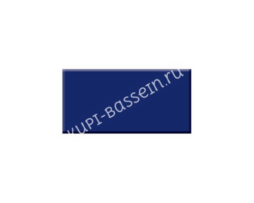 Плитка керамическая Aquaviva кобальт, 244х119х9 мм для бассейна