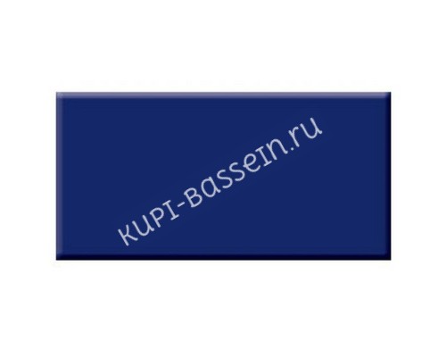 Плитка керамическая Aquaviva кобальт, 244х119х9 мм для бассейна