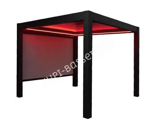 LED лента RGB c алюминиевой планкой - 4.0м x2 (Антрацит)