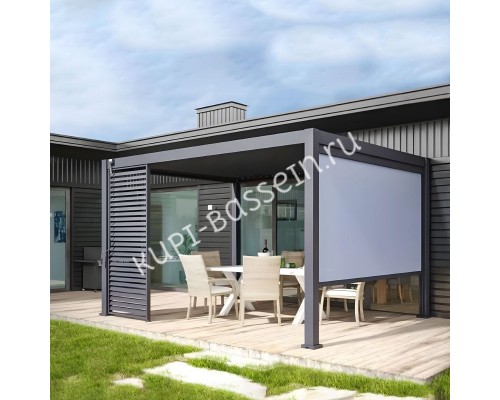 Пергола Aquaviva Лайт Отдельностоящая - 4X3 RAL 9016 (Белая)