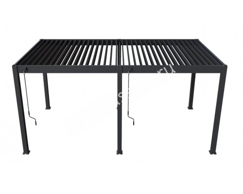 Пергола Aquaviva Лайт Отдельностоящая- 6X3 RAL 7015 (Антрацит)