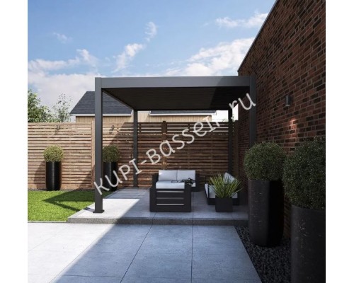 Пергола Aquaviva Лайт Отдельностоящая- 6X3 RAL 9016 (Белая)