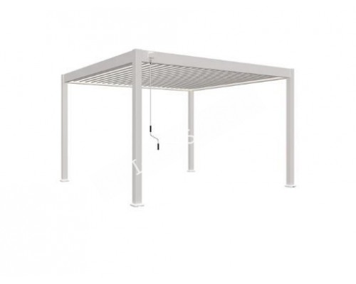 Пергола Aquaviva Авангард Отдельностоящая (руч. упр. ламелями) 7.2X3.6м RAL 7015 (Антрацит)