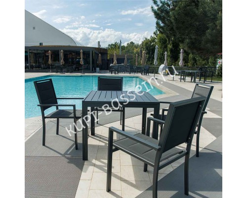 ​Набор уличной столовой мебели Aquaviva Софт (4 стула, стол)