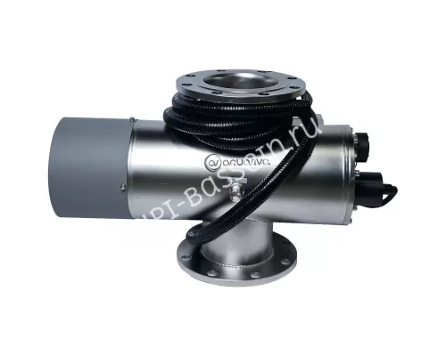 Уф установка AquaViva AVMUV 825 , до 825м3, DN350, 5*3КВт Автоочист, UV дат. , t дат.,сенс.дисп