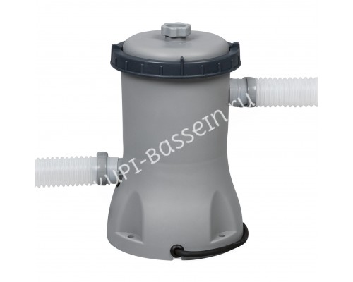 Каркасный бассейн Bestway 56488 (457х107см, карт. фильтр, лестница, тент) Уценка