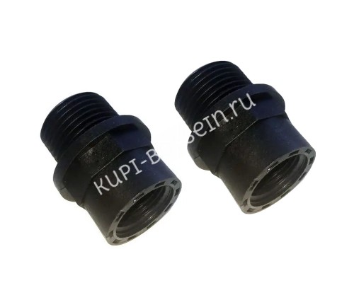 Переходная муфта для обратного клапана  3/8-1/2 - 2шт