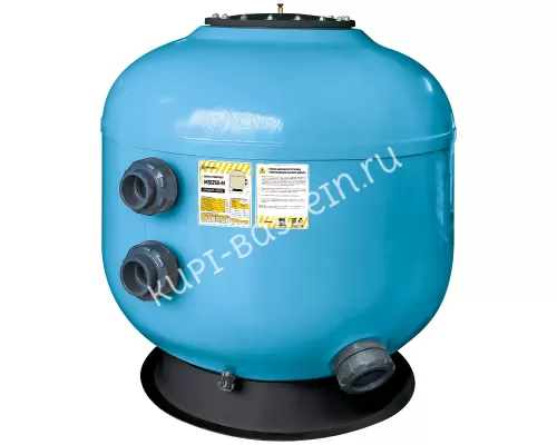 Фильтр озон. AquaViva MS1250M (62м³/час, 1250mm, 1960kg, 90mm, 2,5Бар,1м засыпка)+люк д/выгрузки