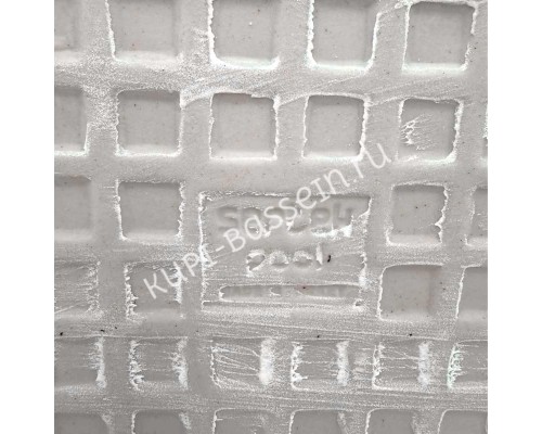 Плитка фарфоровая противоскользящая SertekPool 244х119 белая (ковентри)