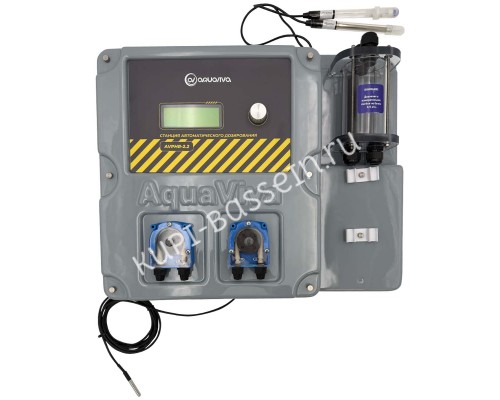 Система перистальтических насосов AquaViva PH+RX 2,2л/ч с изм. ячейкой + набор PH+RX