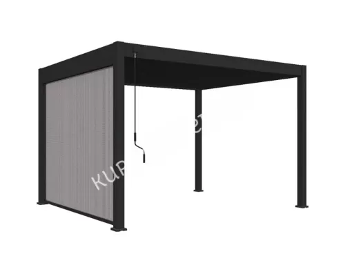 Защитный экран (ручное управление) 3.6м Антрацит