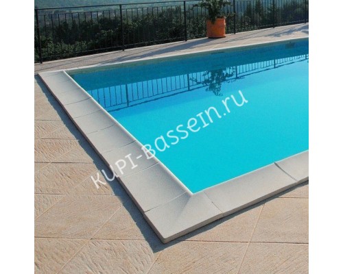 Копинговый камень Carobbio Standard 30x31.5 см песочный, гладкий