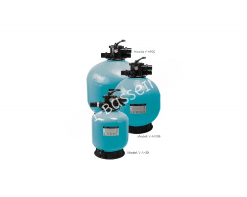 Фильтр д.450 мм (верх.) (с 6-ти поз.вентилем 1,5") Emaux V-A450 9010411