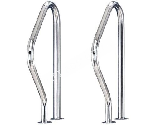 Лестница без поручней 2 ступени AISI-304 MARKOPOOL BHL