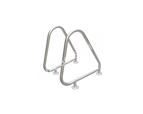 Поручни из нерж.стали (компл.2 шт.) Emaux ARA-F (88074005)