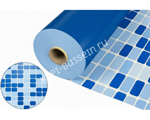 Пленка-мозаика для отделки бассейнов Mosaic FXT007 2х12,5 (25 кв.м)