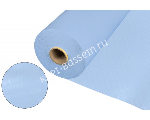 Пленка для отделки бассейнов голубая ребристая Sky Blue ш.2 м FXT005SB