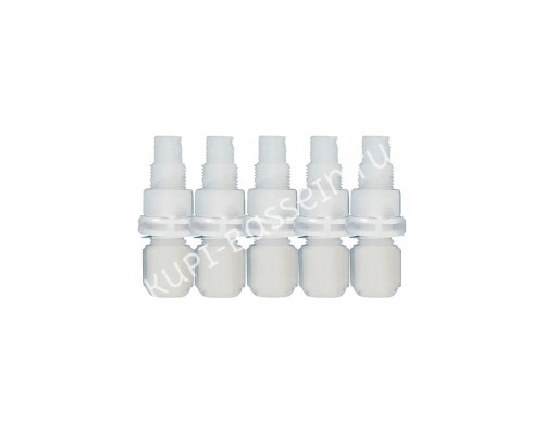 Комплект клапанов инжекторных 5 шт.200/603/800 PVDF-T/SC/FPM SEKO 9900107136/9900107158