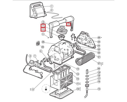 Трубка Venturi для пылесоса Hayward TigerShark (RCX11208)
