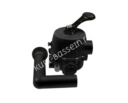 Вентиль 6-ти поз. (боковой 2") для фильтров S700(B)-S900 c компл. подсоед. Emaux88280813W/B/MPV04