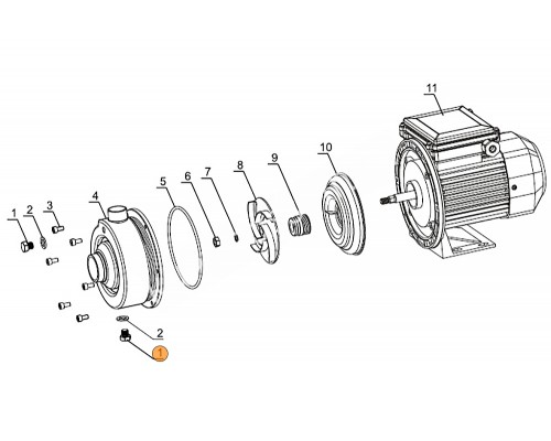 Заглушка насоса DWK  Mayer Schwimmbad LX A29010001
