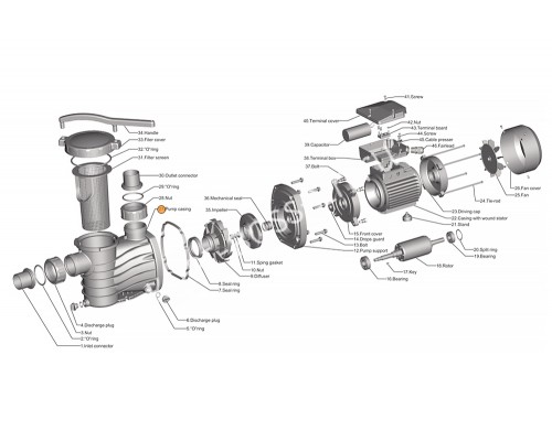Корпус насоса HFC 03 Happy Pump