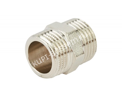 Ниппель 1 1/2" НН (латунь)