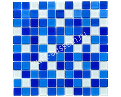 Мозаика для бассейна стеклянная Aquaviva Сristall Bagama темная DCM303 (УП.)