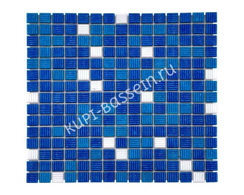 Мозаика для бассейна стеклянная Aquaviva Cuba Dark