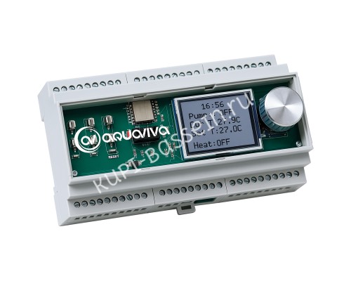 Пульт автоматического управления DIN - фильтрация, подогрев, УФ