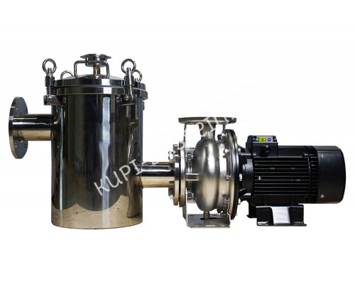 Насос с префильтром 08056071001(9,2кВт 380B 154 м3/ч h 10м в.ст.) Mayer Schwimmbad FSE80-65-125/9.2T