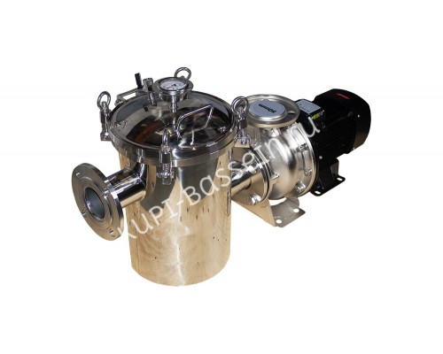 Насос с префильтром 08056074001(4кВт 380B 63 м3/ч h 10м в.ст.) Mayer Schwimmbad FSE65-50-125/4.0T