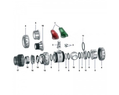 Адаптер муфты разъемной вентиля с электроприводом (д.90мм, 220В) Coraplax (0015110091)