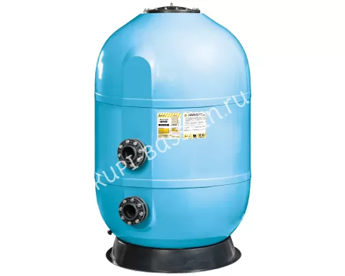 Фильтр озон. AquaViva HS1400 (77м³/ч, 1400 мм, 2780 кг, 110 мм, 2,5Бар,1,2м засыпка)