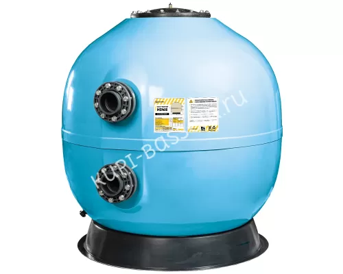Фильтр озон. AquaViva MS1400 (77м³/ч, 1400 мм, 2340 кг, 110 мм, 2,5Бар,1м засыпка)
