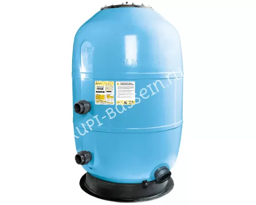 Фильтр озон. AquaViva HS1050 (43м³/ч, 1050 мм, 1540 кг, 75 мм, 2,5Бар,1,2м засыпка)+люк д/выгрузки