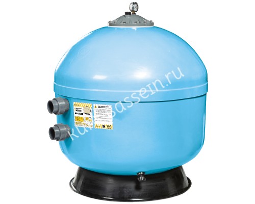 Фильтр озон. AquaViva MS900 (32 м³/час, 900 мм, 528 кг, 2,5 бар, бок, 2", 0.6 м засыпка)