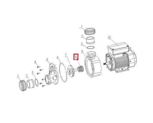 Сальник к насосам Aquaviva MD 35-50