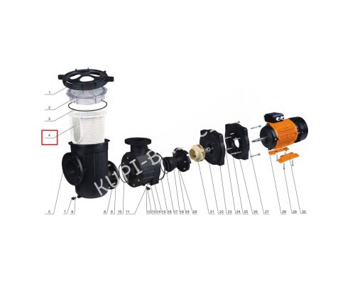 Корзинка префильтра насоса Aquaviva AVP серии