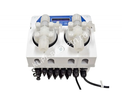 Автоматич. станция обр-ки воды pH-Redox 5 л/ч, 5 бар, PVDF/SC/FPM KemiDose Double SEKO KDPR5050A0H00